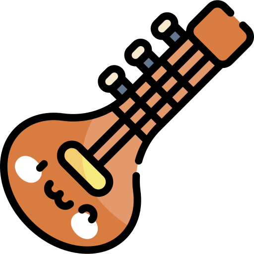 sitar icono gratis