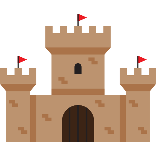 castillo icono gratis