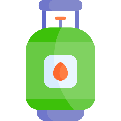 Gas cylinder Kawaii Flat icon