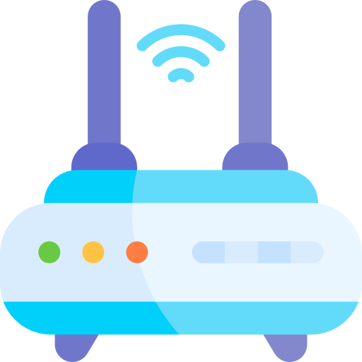 Modem Kawaii Flat icon