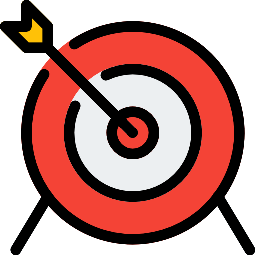 Archery Pixel Perfect Lineal Color icon