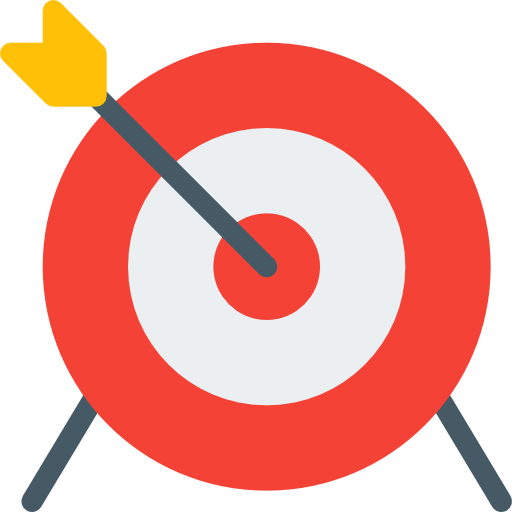 Archery Pixel Perfect Flat icon