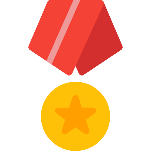 Medal Pixel Perfect Flat Icon