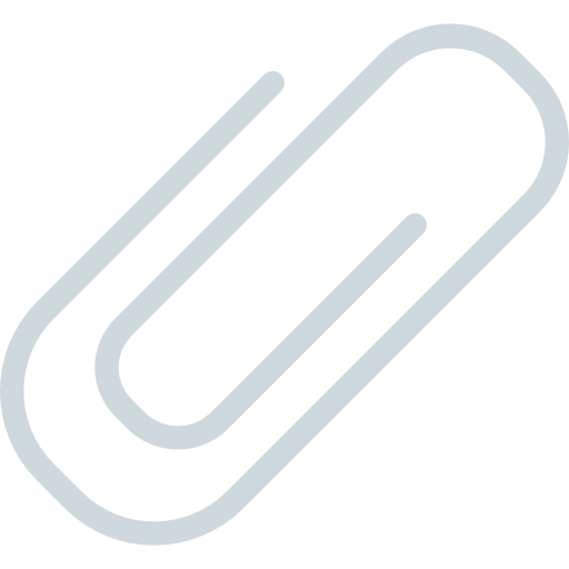 Paper clip Pixel Perfect Flat icon