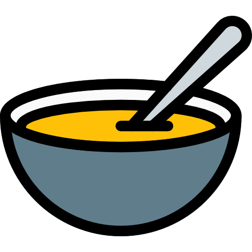 Soup Pixel Perfect Lineal Color icon