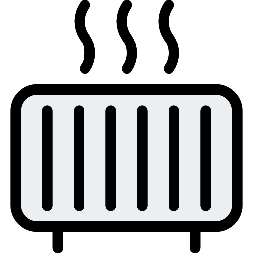 Heater free icon Heater free icon