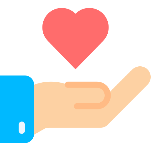 Hand heart Generic Flat icon