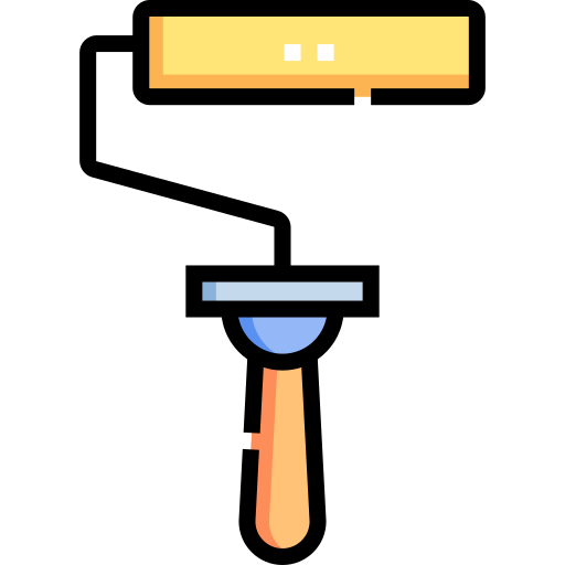 Paint roller free icon Paint roller free icon