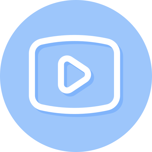 reproductor de video icono gratis