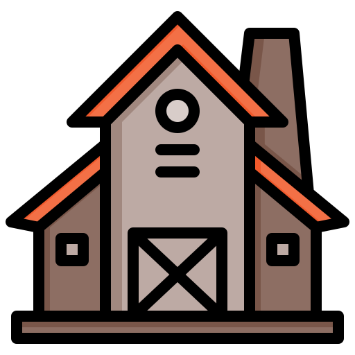 Farmhouse - Free farming and gardening icons