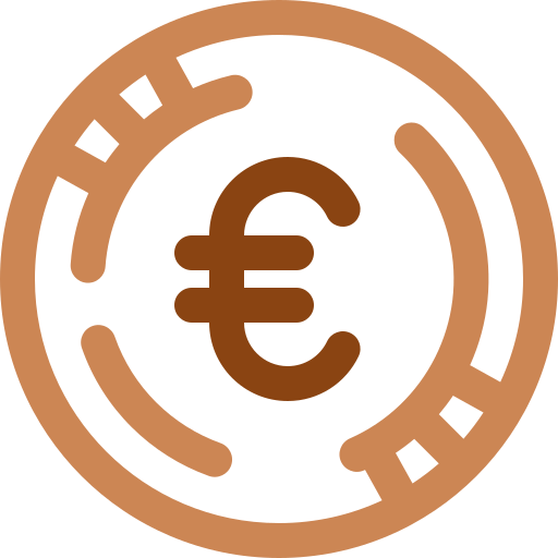 euro icono gratis