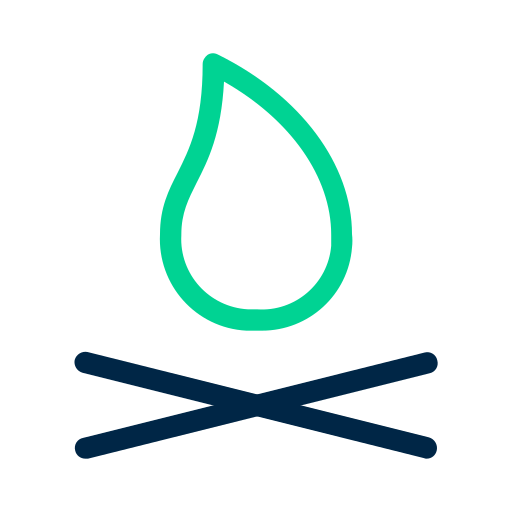 Костер бесплатно иконка