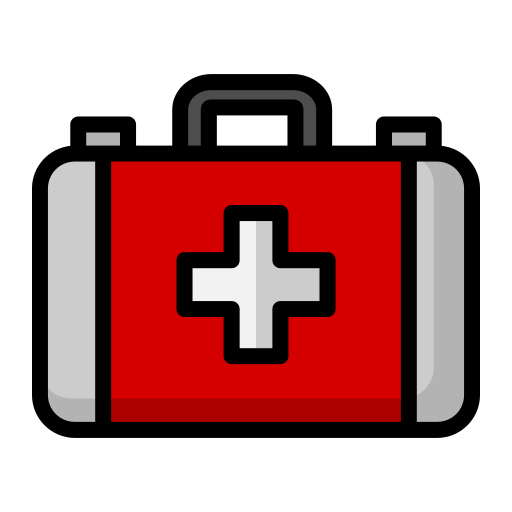 First aid kit Generic Outline Color icon