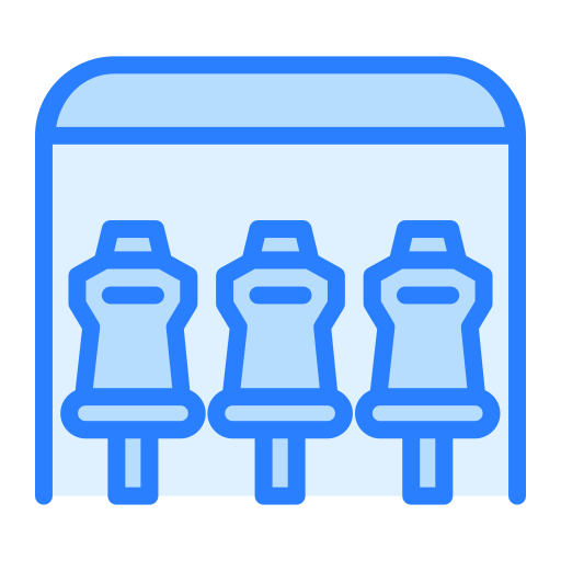 Team bench free icon