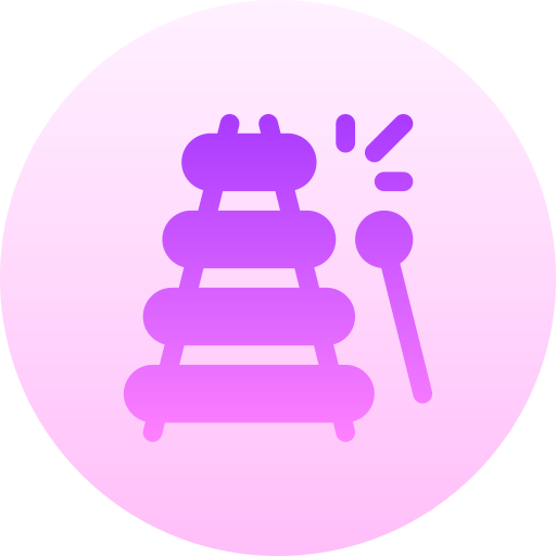 xilófono icono gratis