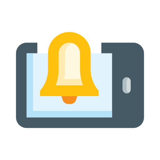 campana de notificación icono gratis