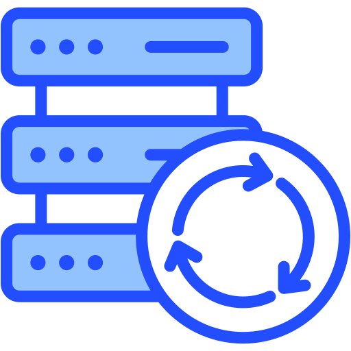 Backup Generic Blue Icon