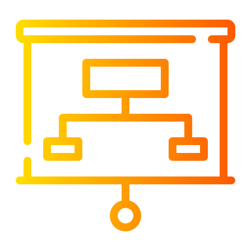 estructura de jerarquía icono gratis