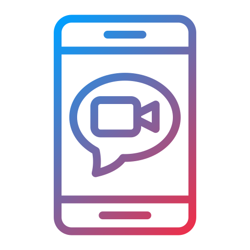 videollamada icono gratis