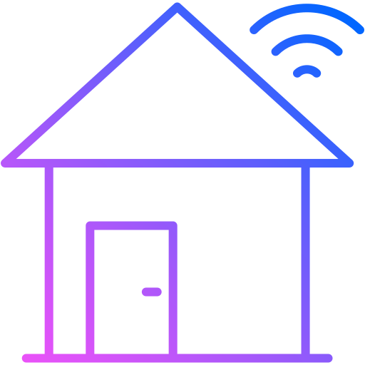 Smart home Generic Gradient icon