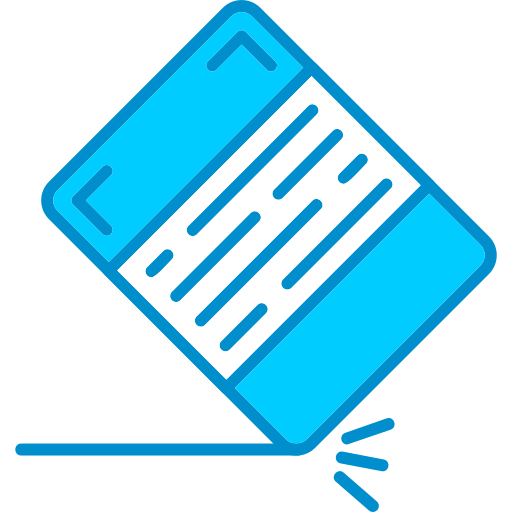 Erase free icon Erase free icon