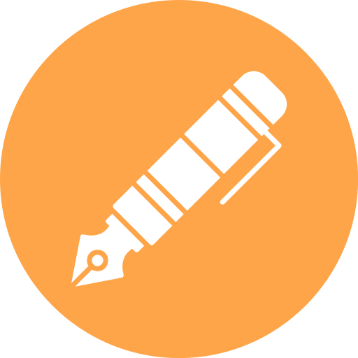 Перьевая ручка бесплатно иконка