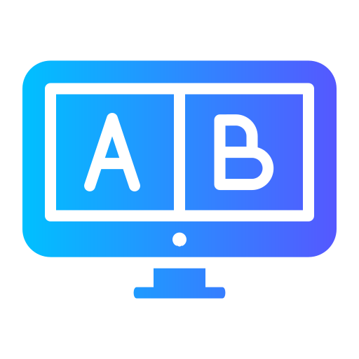 prueba de ab icono gratis