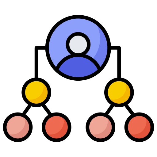 Hierarchy free icon Hierarchy free icon
