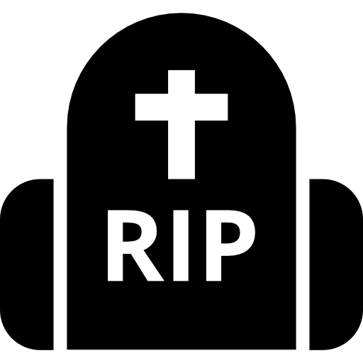 cementerio cristiano icono gratis