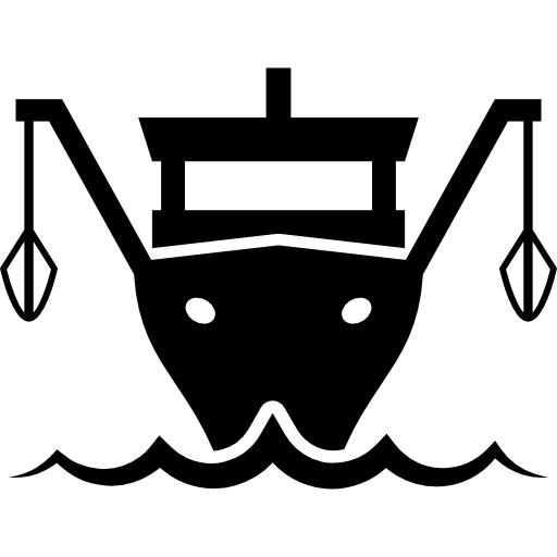 icon logo sticker fishing boat 26470429 PNG