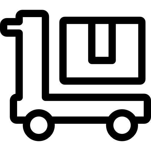 Package On Trolley free icon