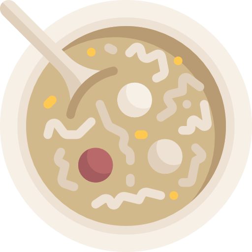 sopa de hongos de nieve icono gratis