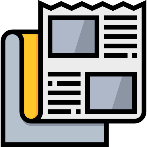 Newspaper free icon