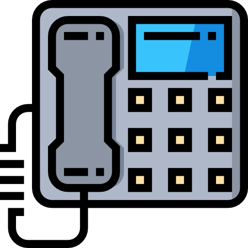 Telephone Meticulous Lineal Color icon