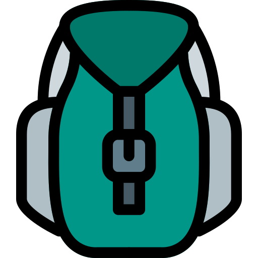 mochila icono gratis