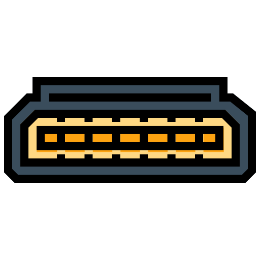 puerto hdmi icono gratis