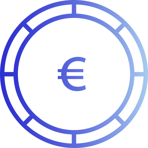 euro Icône gratuit euro Icône gratuit