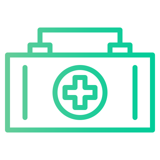 First aid bag Generic Gradient icon