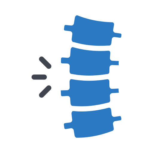 columna vertebral icono gratis