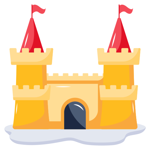 castillo icono gratis