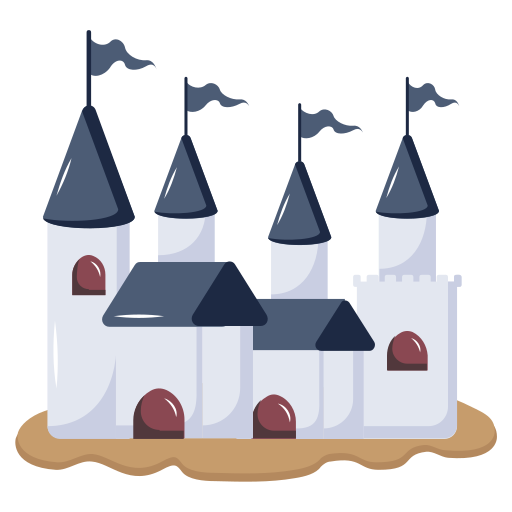 castillo icono gratis