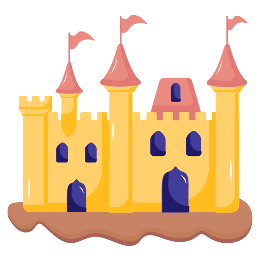 Castle Generic Flat icon