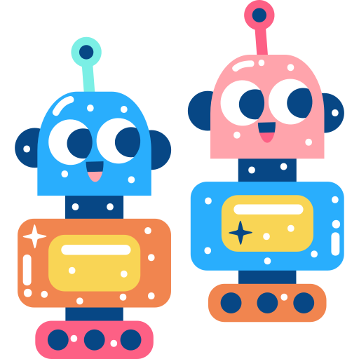 robot gratis sticker