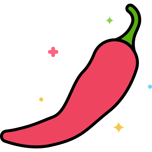 pimiento picante icono gratis