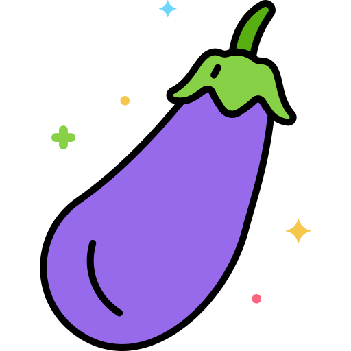 aubergine Icône gratuit