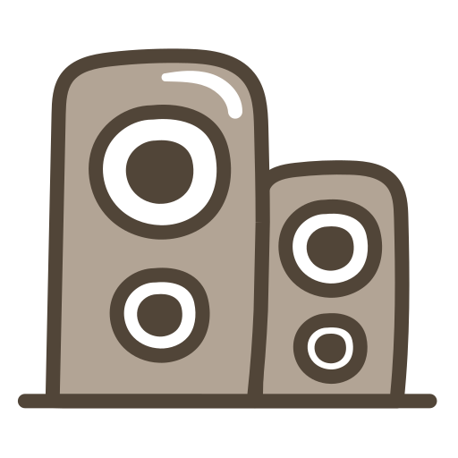 altavoz icono gratis