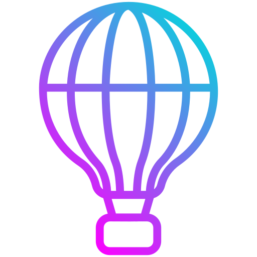 globo aerostático icono gratis