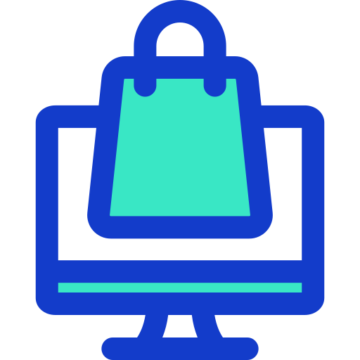 Online shopping - free icon