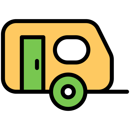 Caravan Generic Outline Color icon