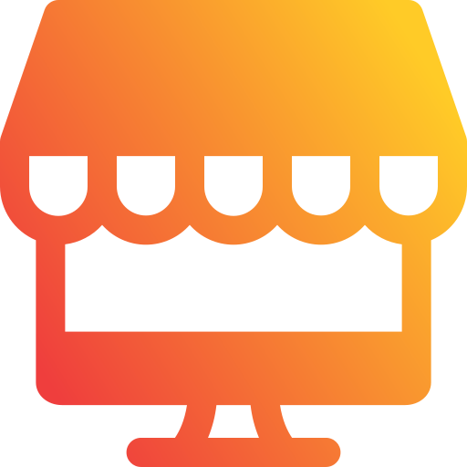 tienda en línea icono gratis
